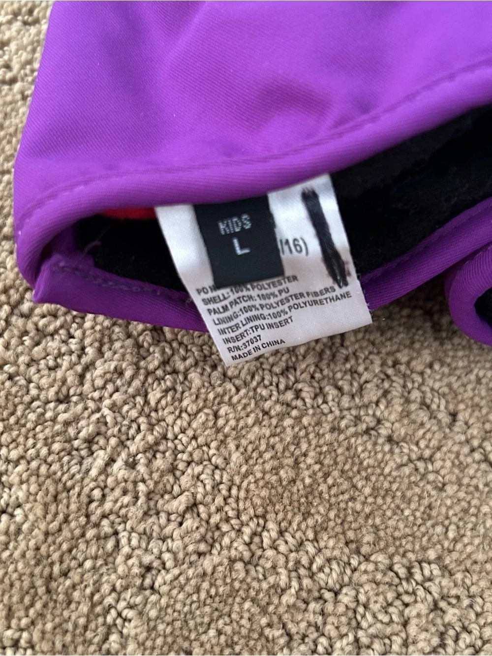 Obermeyer Purple Kids Waterproof Mittens
